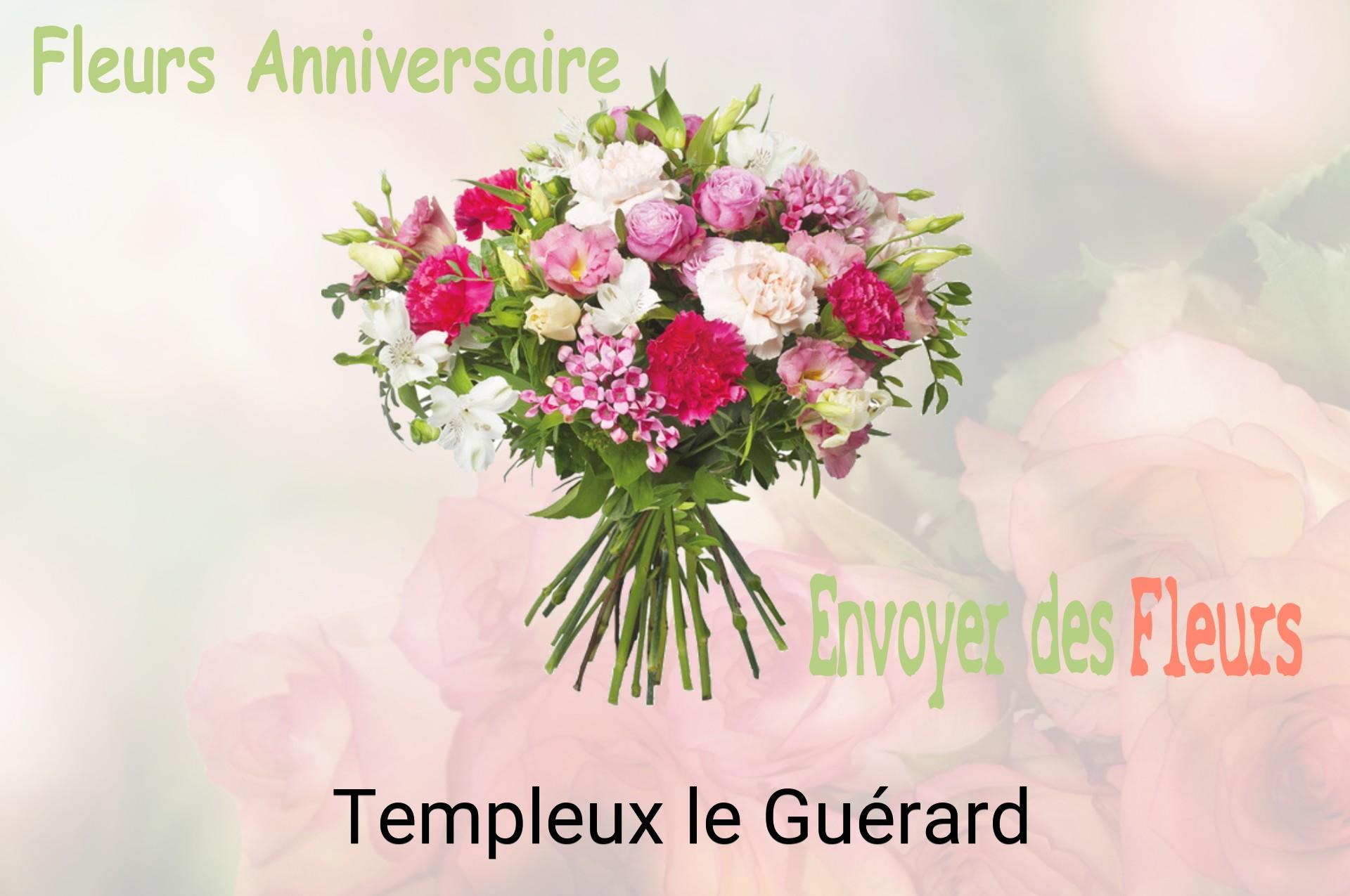 Bouquet de fleurs d’anniversaire livré à Templeux-le-Guérard
