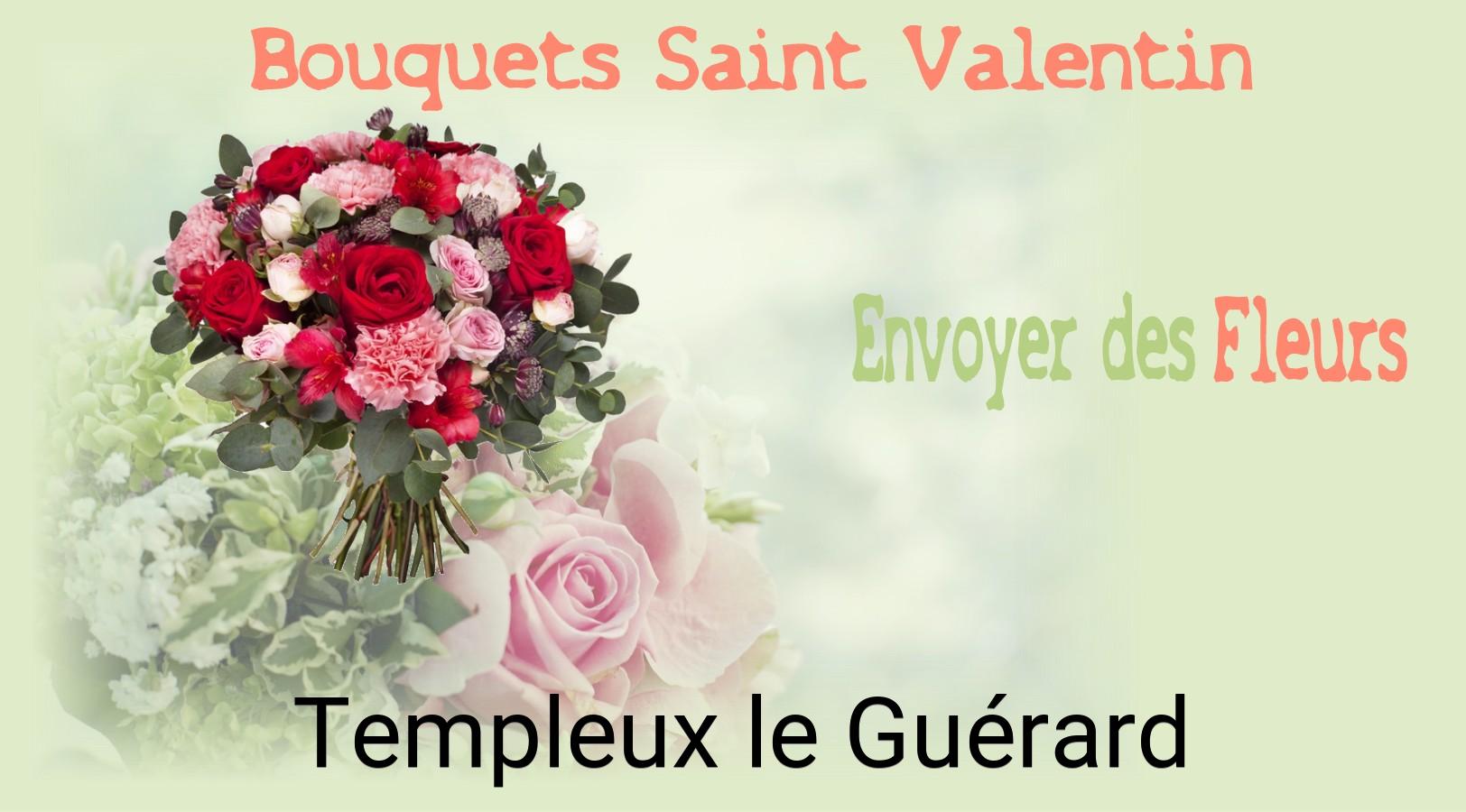 Roses de Saint-Valentin livrées à Templeux-le-Guérard